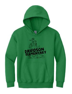 Custom Printed Apparel | Davidson Elementary - Adult Heavy Blend Hoodie "Davidson Elementary" Design - Davidson Elementary - 18150