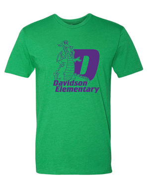Custom Apparel - Screen Printing - Davidson Elementary School - Adult Unisex "D" T-Shirt - T-shirt - Davidson Elementary School - 14724
