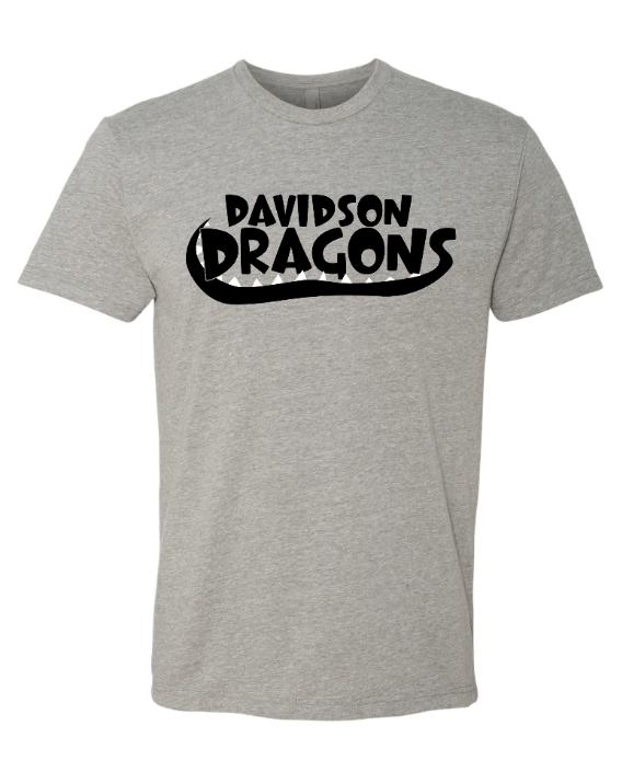 Custom Apparel - Screen Printing - Davidson Elementary School - Adult Unisex Dragons T-Shirt - T-shirt - Davidson Elementary School - 14724