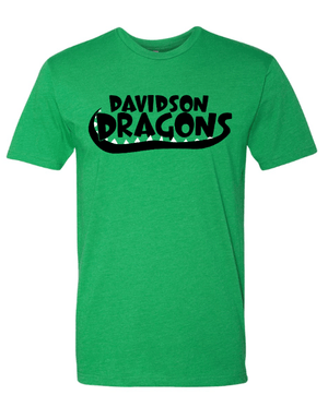 Custom Apparel - Screen Printing - Davidson Elementary School - Adult Unisex Dragons T-Shirt - T-shirt - Davidson Elementary School - 14724