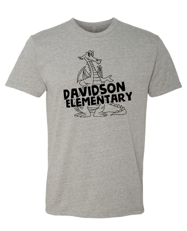 Custom Apparel - Screen Printing - Davidson Elementary School - Adult Unisex T-Shirt - T-shirt - Davidson Elementary School - 14724
