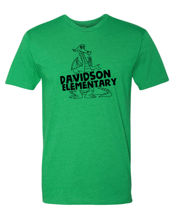 Custom Apparel - Screen Printing - Davidson Elementary School - Adult Unisex T-Shirt - T-shirt - Davidson Elementary School - 14724