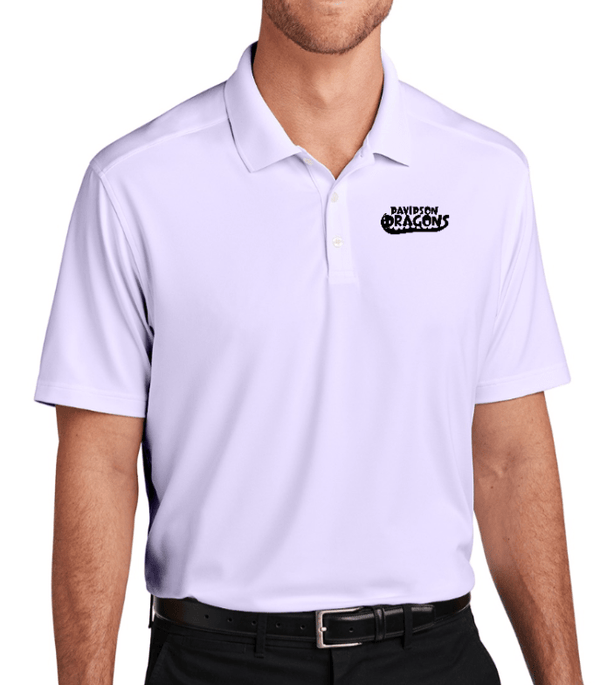 Custom Apparel - Screen Printing - Davidson Elementary Shirts 2025 - Unisex Embroidered Bright Lavender Polo - Polo - Davidson Elementary School 25 - 17502