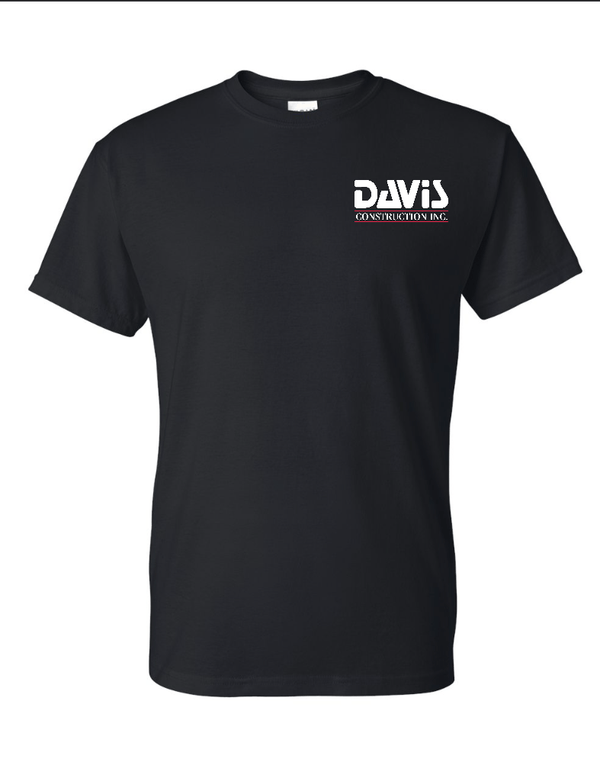 Custom Apparel - Screen Printing - Davis Construction - DryBlend® T-Shirt - Davis Construction - 15068