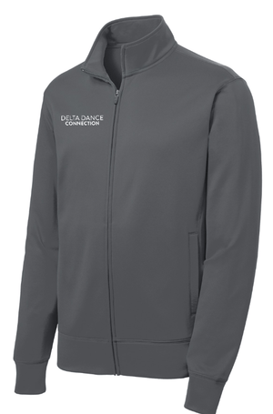 Custom Apparel - Screen Printing - Delta Dance - Company Dance Team - Adult Sport - Wick Fleece Full - Zip Jacket (Name Optional) - Delta Dance Co. Round 2 - 17479