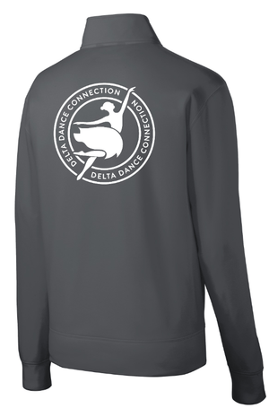 Custom Apparel - Screen Printing - Delta Dance - Company Dance Team - Youth Sport - Wick Fleece Full Zip Jacket (Name Optional) - Delta Dance Co. Round 2 - 17479