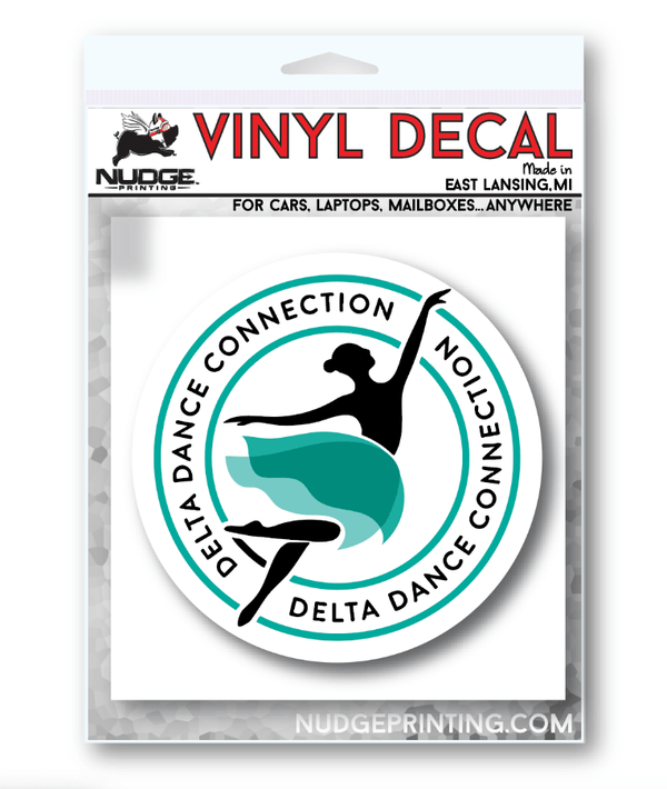 Custom Apparel - Screen Printing - Delta Dance Connection - Decal - Delta Dance Connection - 17285