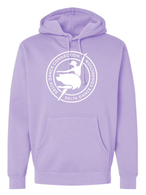 Custom Printed Apparel | Delta Dance Connection Fall 2025 - Adult Hoodie Circle Design (MULTIPLE COLOR OPTIONS) - Delta Dance F25 - 18488