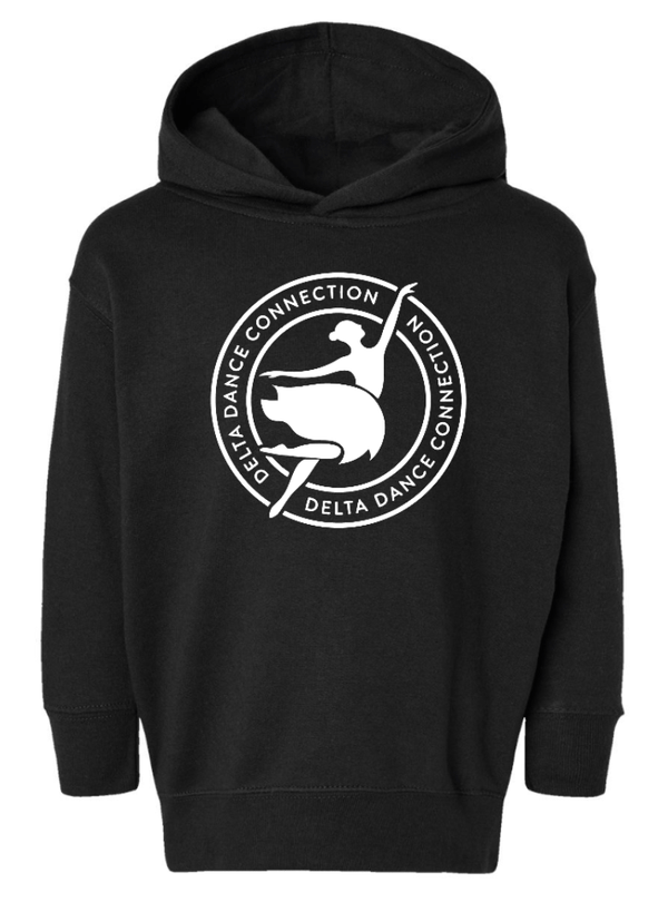 Custom Printed Apparel | Delta Dance Connection Fall 2025 - Toddler Hoodie Circle Design (MULTIPLE COLOR OPTIONS) - Delta Dance F25 - 18488