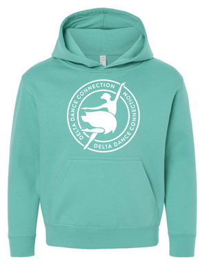 Custom Printed Apparel | Delta Dance Connection Fall 2025 - Youth Hoodie Circle Design (MULTIPLE COLOR OPTIONS) - Delta Dance F25 - 18488