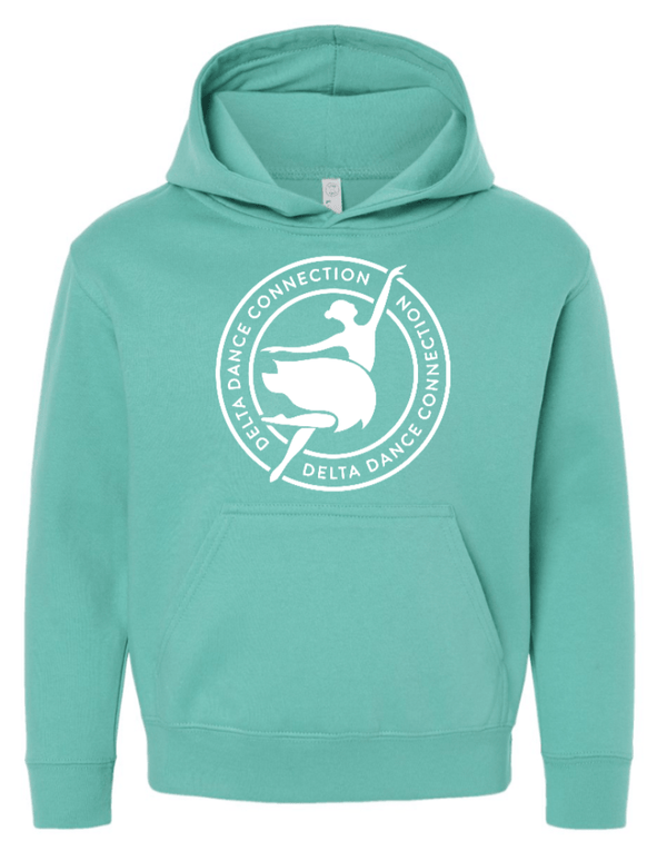 Custom Printed Apparel | Delta Dance Connection Fall 2025 - Youth Hoodie Circle Design (MULTIPLE COLOR OPTIONS) - Delta Dance F25 - 18488
