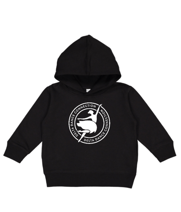 Custom Apparel - Screen Printing - Delta Dance Connection - Toddler Circle Logo Hoodie (Multiple Colors Available) - Delta Dance Connection - 17285