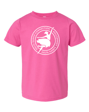 Custom Apparel - Screen Printing - Delta Dance Connection - Toddler Circle Logo T-Shirt - Delta Dance Connection - 17285