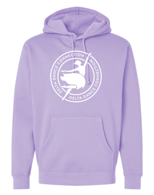 Custom Apparel - Screen Printing - Delta Dance Connection - Unisex Adult Circle Logo Hoodie (Multiple Colors Available) - Delta Dance Connection - 17285