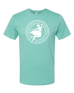 Custom Apparel - Screen Printing - Delta Dance Connection - Unisex Adult Circle Logo T-Shirt - Delta Dance Connection - 17285