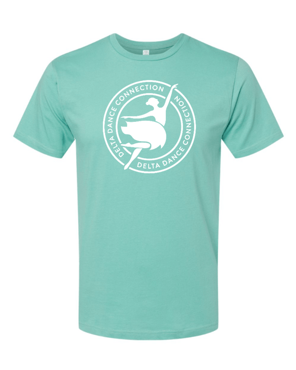 Custom Apparel - Screen Printing - Delta Dance Connection - Unisex Adult Circle Logo T-Shirt - Delta Dance Connection - 17285