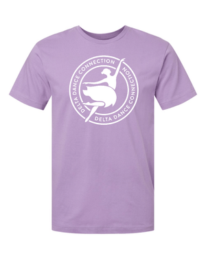 Custom Apparel - Screen Printing - Delta Dance Connection - Unisex Adult Circle Logo T-Shirt - Delta Dance Connection - 17285