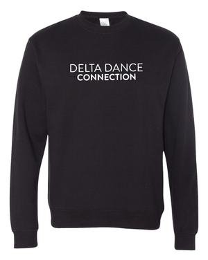 Custom Apparel - Screen Printing - Delta Dance Connection - Unisex Adult Logo Crewneck Sweatshirt - Delta Dance Connection - 17285