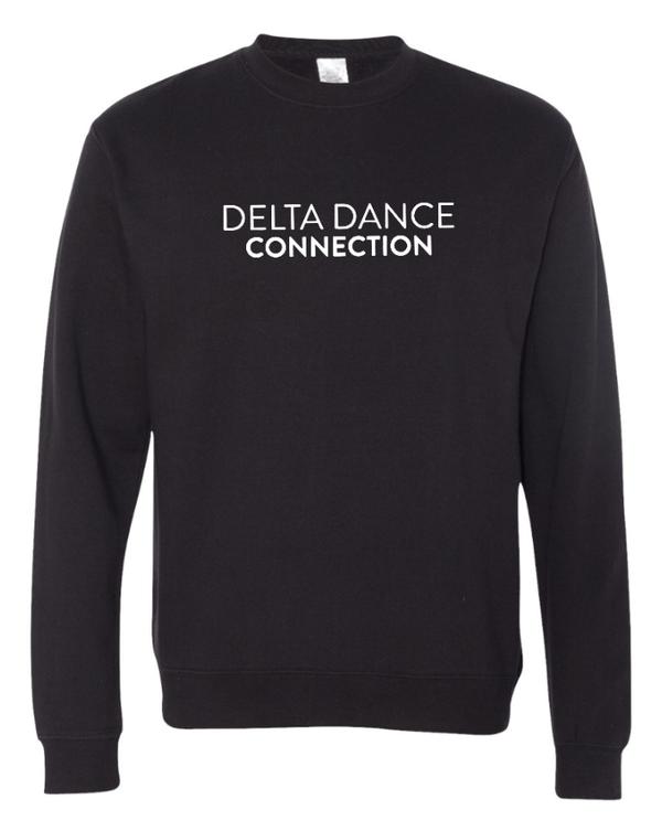 Custom Apparel - Screen Printing - Delta Dance Connection - Unisex Adult Logo Crewneck Sweatshirt - Delta Dance Connection - 17285