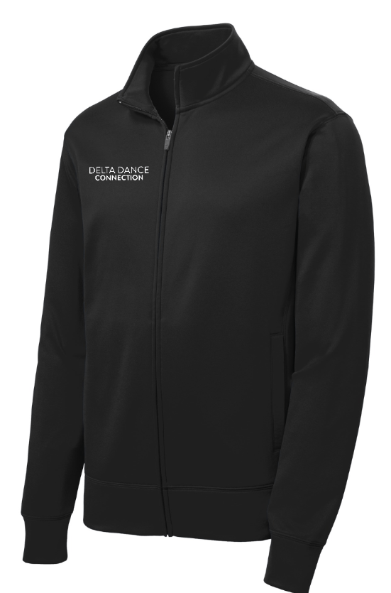 Custom Apparel - Screen Printing - Delta Dance Connection - Unisex Adult Zip Up Jacket *Name Optional for Additional $5* - Delta Dance Connection - 17285