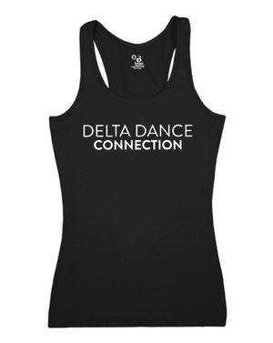 Custom Apparel - Screen Printing - Delta Dance Connection - Women's Compression Racerback - Delta Dance Connection - 17285