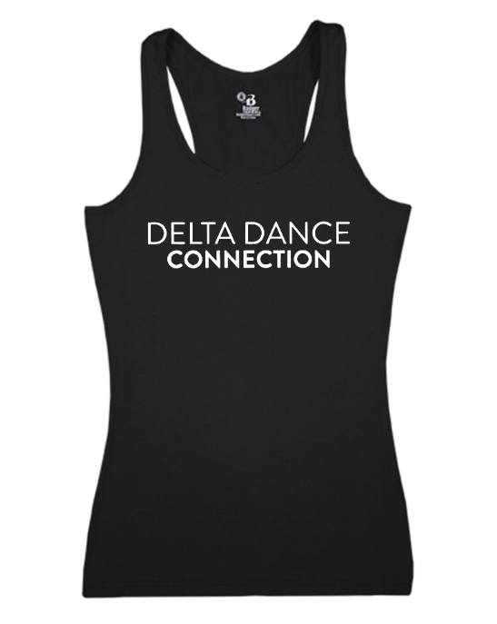 Custom Apparel - Screen Printing - Delta Dance Connection - Women's Compression Racerback - Delta Dance Connection - 16948