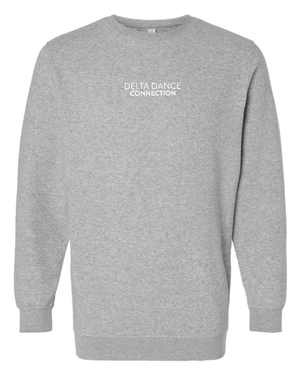 Custom Apparel - Screen Printing - Delta Dance Connection - Women's Embroidered Crewneck Sweatshirt - Delta Dance Connection - 17285