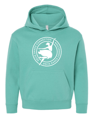 Custom Apparel - Screen Printing - Delta Dance Connection - Youth Circle Logo Hoodie (Multiple Colors Available) - Delta Dance Connection - 17285