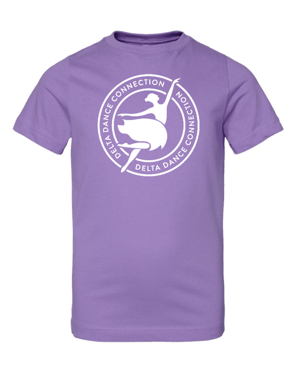 Custom Apparel - Screen Printing - Delta Dance Connection - Youth Circle Logo T-Shirt - Delta Dance Connection - 17285