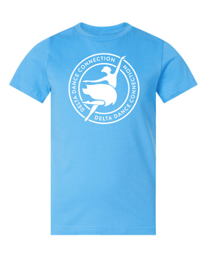 Custom Apparel - Screen Printing - Delta Dance Connection - Youth Circle Logo T-Shirt - Delta Dance Connection - 17285