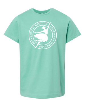 Custom Apparel - Screen Printing - Delta Dance Connection - Youth Circle Logo T-Shirt - Delta Dance Connection - 17285
