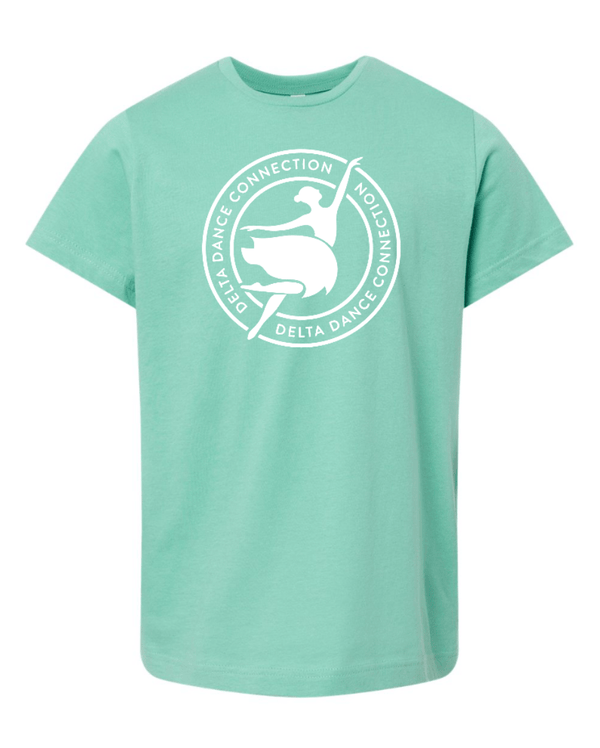 Custom Apparel - Screen Printing - Delta Dance Connection - Youth Circle Logo T-Shirt - Delta Dance Connection - 17285