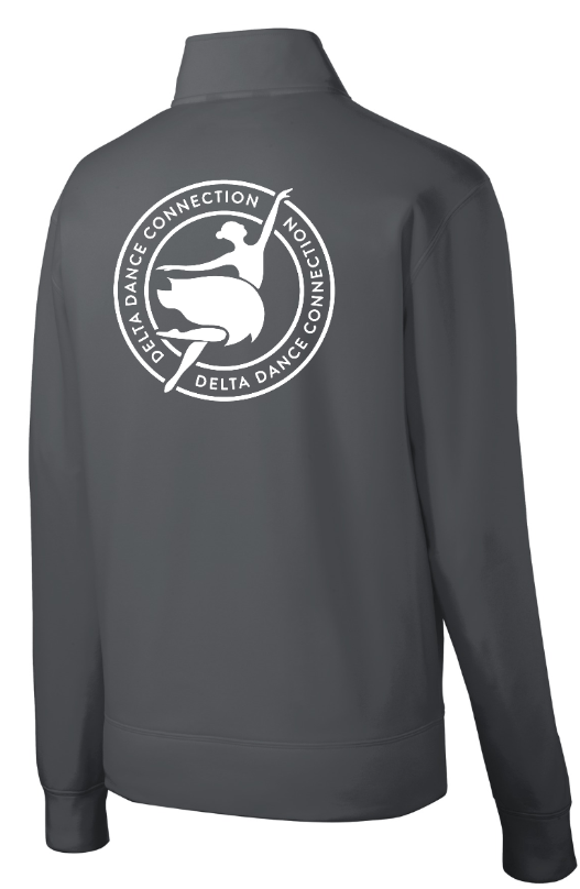 Custom Apparel - Screen Printing - Delta Dance Connection - Youth COMPANY Zip Up Jacket **Optional Personalization** - Delta Dance Connection - 16948