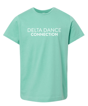 Custom Apparel - Screen Printing - Delta Dance Connection - Youth Logo T-Shirt - Delta Dance Connection - 17285