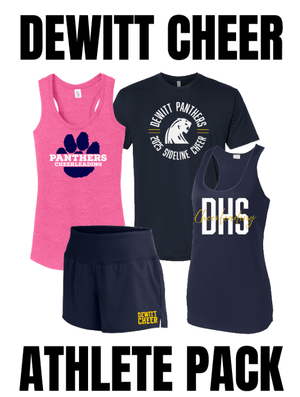 Custom Printed Apparel | DeWitt HS Cheer - Athlete Pack - DeWitt HS Cheer - 18066