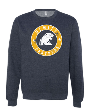 Custom Apparel - Screen Printing - DeWitt Middle School - Circle Crewneck Sweatshirt - DeWitt Middle School - 16570