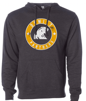 Custom Apparel - Screen Printing - DeWitt Middle School - Circle Hoodie - DeWitt Middle School - 16570