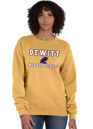 Custom Apparel - Screen Printing - DeWitt Middle School - Crewneck Sweatshirt - DeWitt Middle School - 16570