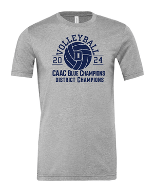 Custom Apparel - Screen Printing - DeWitt Volleyball Champs - Unisex T-Shirt - DeWitt Volleyball Champs - 16992