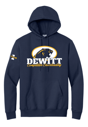 Custom Printed Apparel | DHS Competitive Cheer - Adult Unisex Hoodie - DHS Cheer - 18921