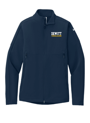 Custom Printed Apparel | DHS Competitive Cheer - Adult Unisex Nike Full Zip Soft Shell Jacket - DHS Cheer - 18921