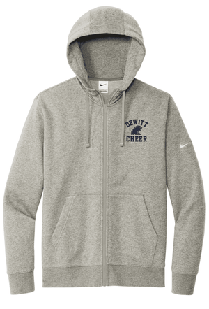 Custom Printed Apparel | DHS Competitive Cheer - Adult Unisex Nike Full Zip Sweatshirt - DHS Cheer - 18921