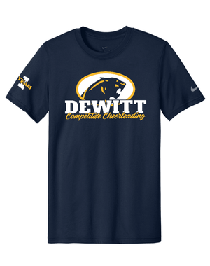 Custom Printed Apparel | DHS Competitive Cheer - Adult Unisex Nike T-Shirt - DHS Cheer - 18921