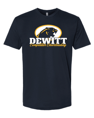 Custom Printed Apparel | DHS Competitive Cheer - Adult Unisex T-Shirt (Multiple Color Options) - DHS Cheer - 18921