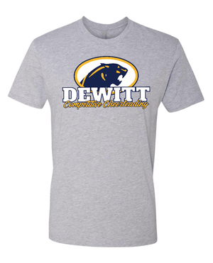 Custom Printed Apparel | DHS Competitive Cheer - Adult Unisex T-Shirt (Multiple Color Options) - DHS Cheer - 18921