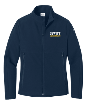Custom Printed Apparel | DHS Competitive Cheer - Women's Nike Full Zip Soft Shell Jacket - DHS Cheer - 18921