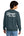 Okemos Fall Staff Shop Crewneck Deep Steel Blue back view