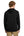 Okemos Fall Staff Shop Zip Up Hoodie Black back view