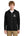 Okemos Fall Staff Shop Zip Up Hoodie Black front view