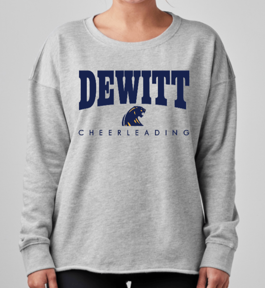 Custom Shirts | DMS Competitive Cheer 2025 | Women's Oversized Crewneck ...